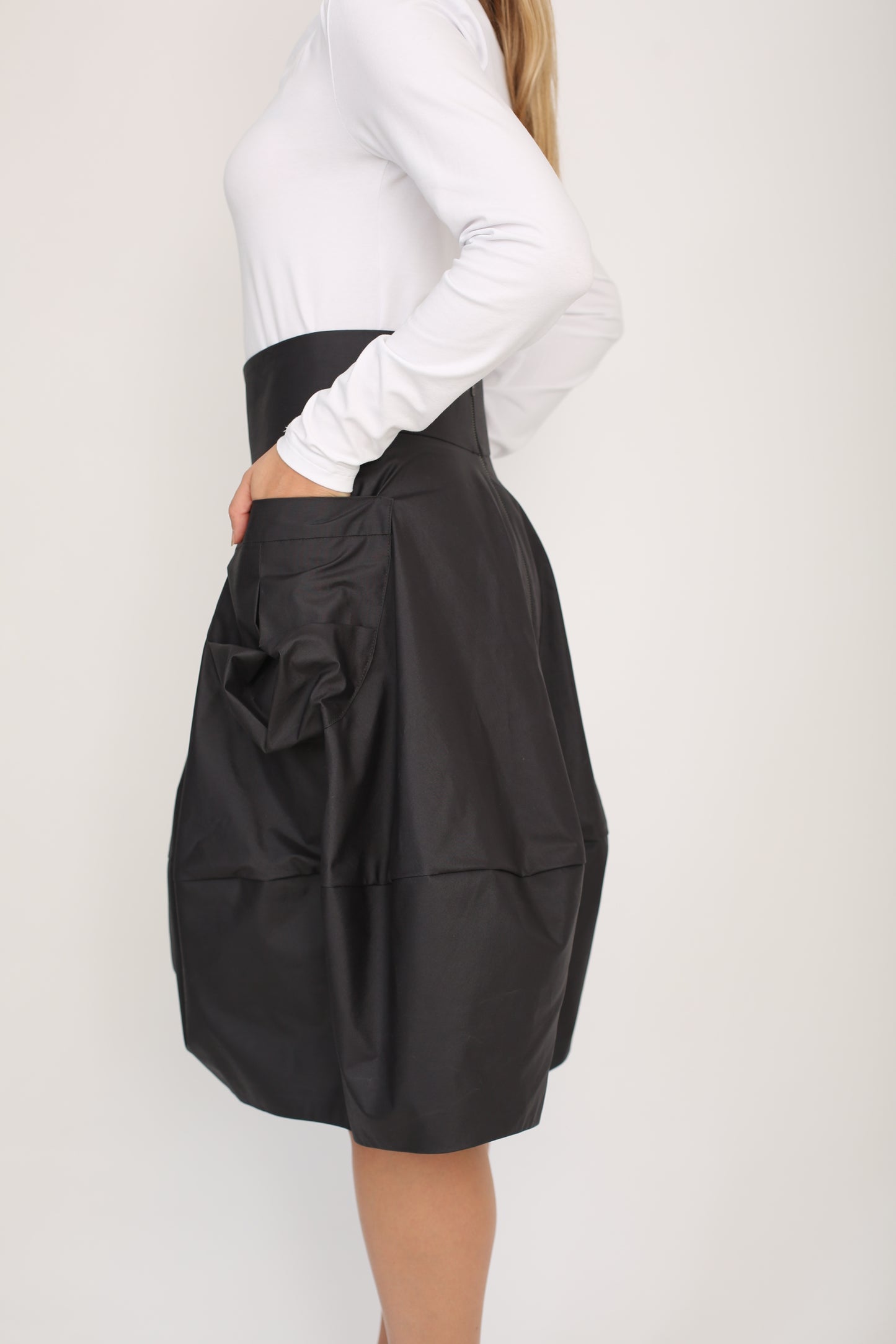 Rain proof skirt ,Bubble skirt ,Waterproof skirt ,Skirt with pockets ,Boho style skirt