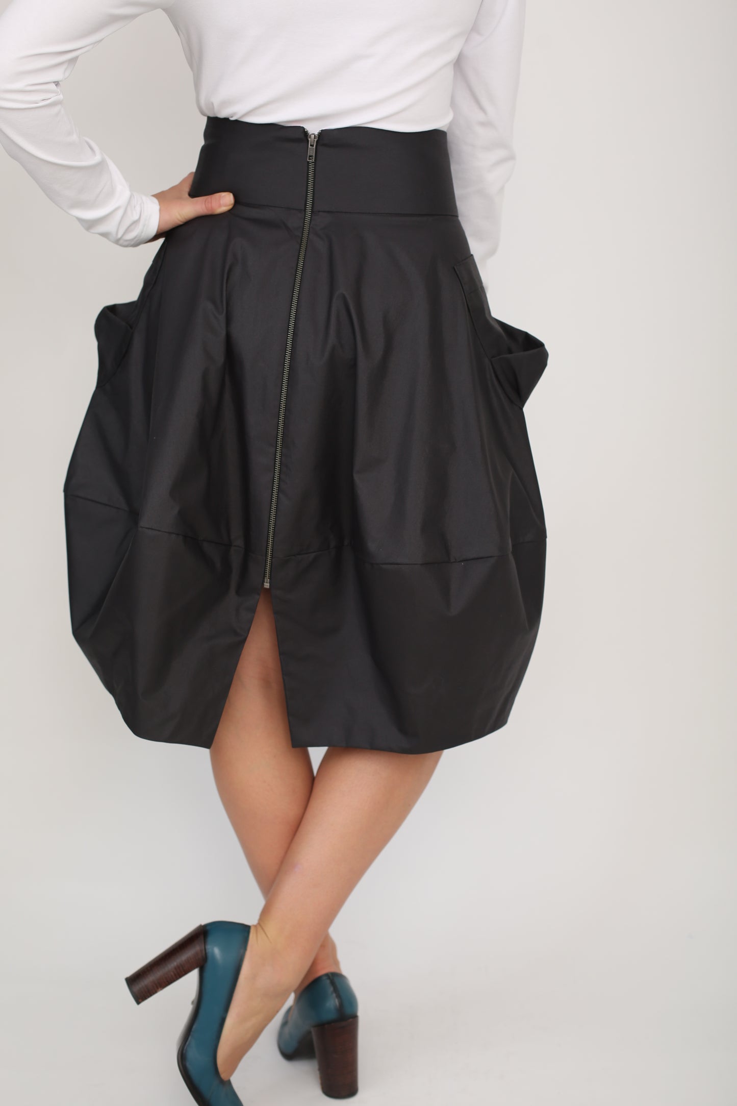 Rain proof skirt ,Bubble skirt ,Waterproof skirt ,Skirt with pockets ,Boho style skirt